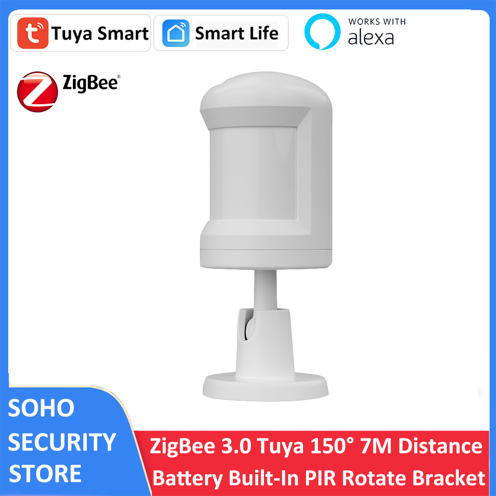 Tuya Smart ZigBee 3.0 Battery PIR Motion Sensor 7M
