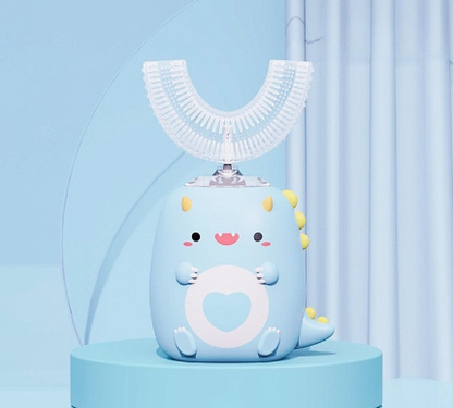Kids Electric Toothbrush with Food-Grade Silicone Head