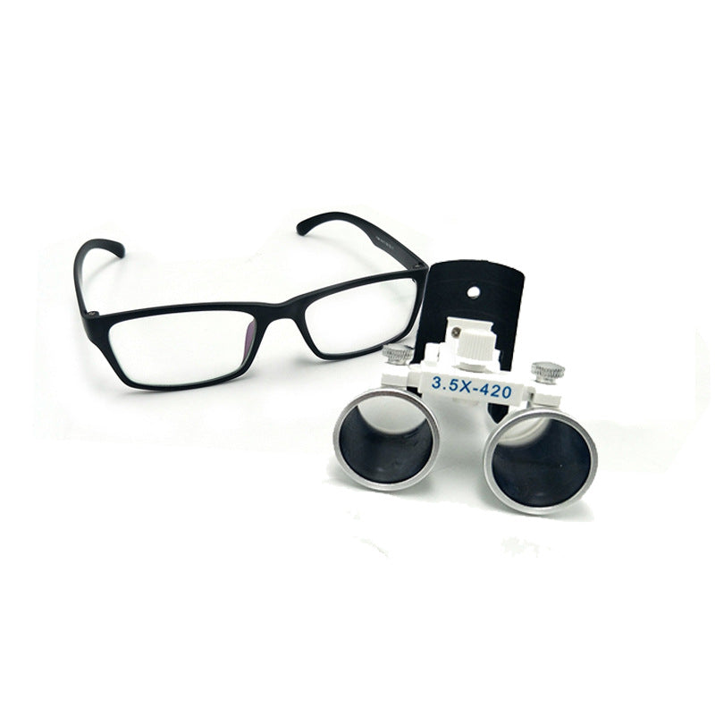 Dental Head-Mounted Magnifier Glasses - Galileo Type