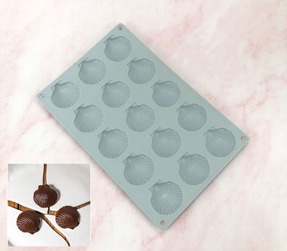 Silicone Molds for Cake Decoration - Peanuts, Mushrooms, Fruits