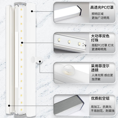 Slim Smart LED Sensor Light with Magnetic Adhesive