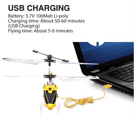 SYMA W25 Remote Control Helicopter Electric Toy