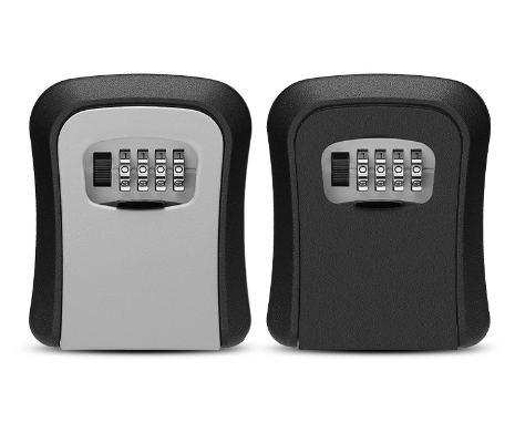 Weatherproof Key Lock Box – Wall Mounted with 4-Digit Combo
