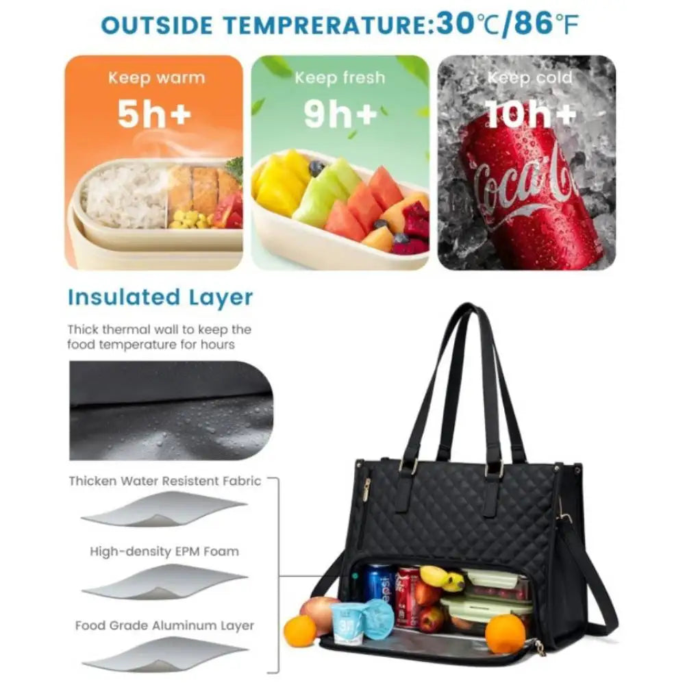 Stylish Insulated Lunch Bag for Women – Keeps Food Fresh All Day