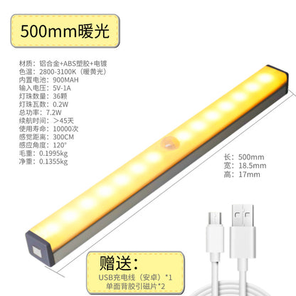 Slim Smart LED Sensor Light with Magnetic Adhesive