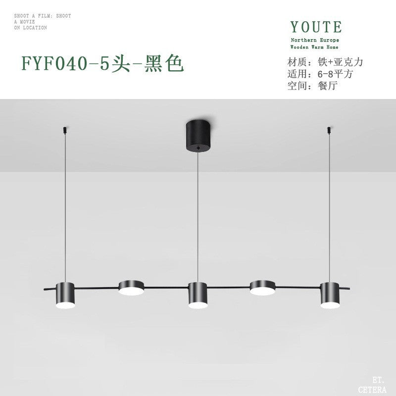 Nordic Minimalist LED Pendant Light for Dining Areas