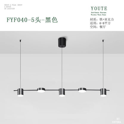 Nordic Minimalist LED Pendant Light for Dining Areas