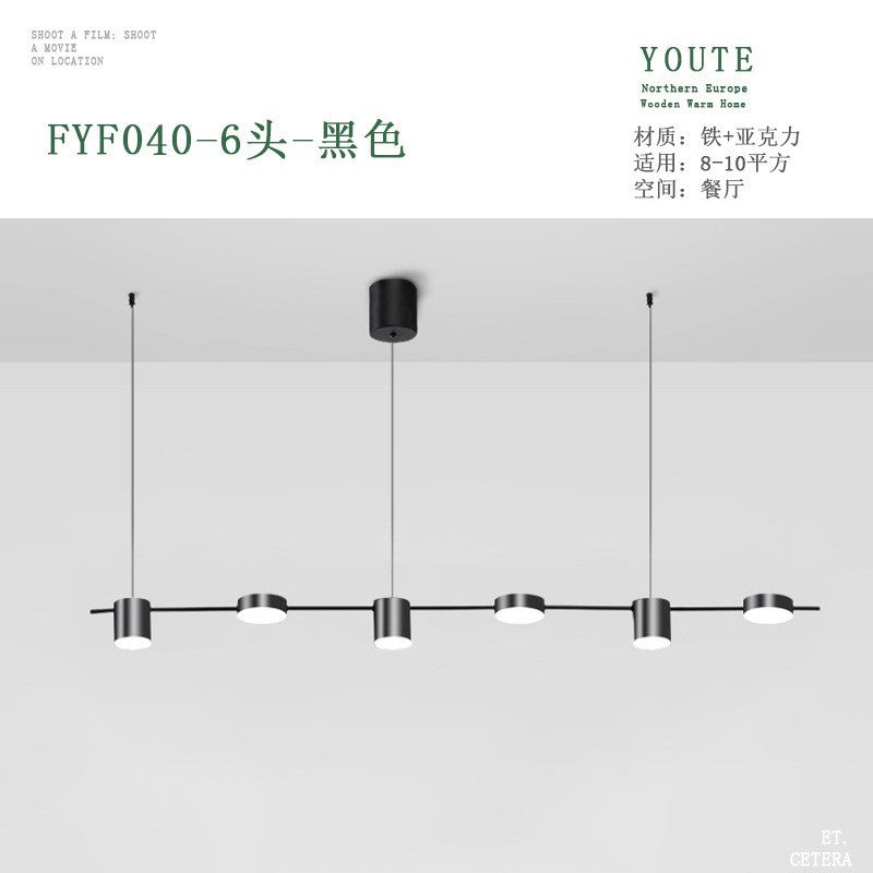 Nordic Minimalist LED Pendant Light for Dining Areas