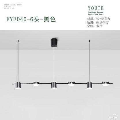Nordic Minimalist LED Pendant Light for Dining Areas