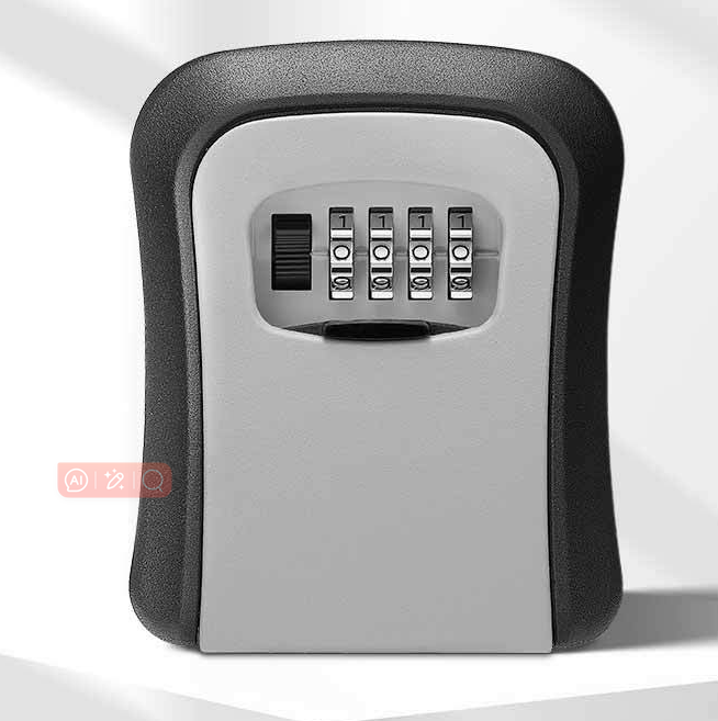 Weatherproof Key Lock Box – Wall Mounted with 4-Digit Combo